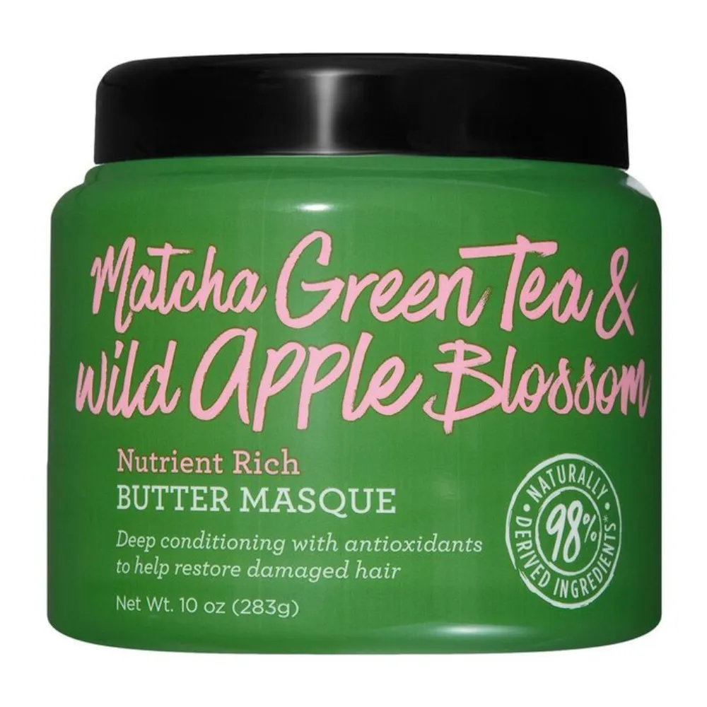 Not Your Mothers Matcha Green Tea and Wild Apple Blossom Mascarilla 238g Not Your Mothers Matcha Green Tea and Wild Apple Blossom Mascarilla 238g